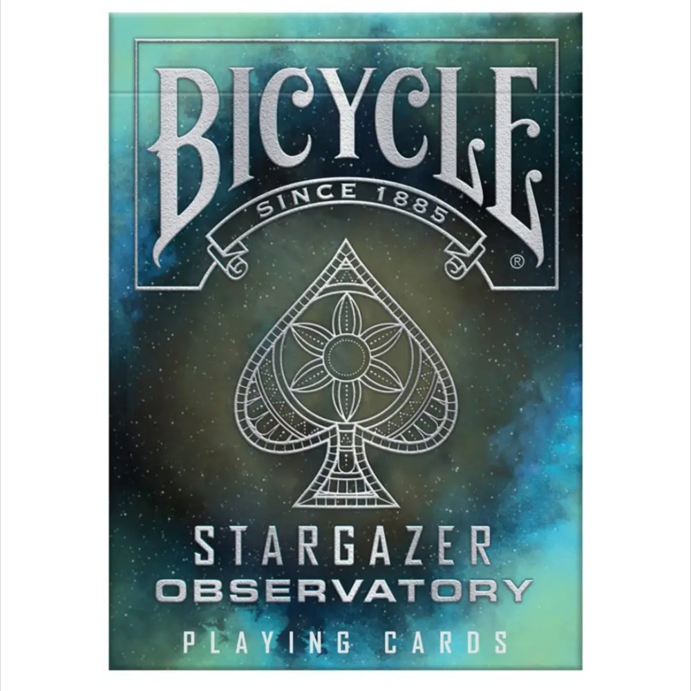 Stargazer Observatory Playing Cards - Blue and Black